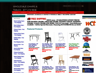 wholesale-foldingchairstables-discount.com screenshot