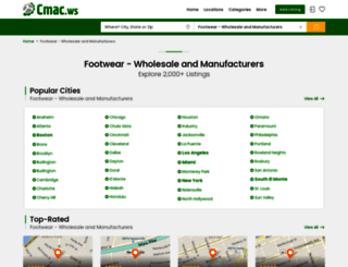 wholesale-footwear-dealers.cmac.ws screenshot