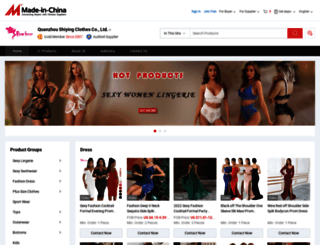 wholesale-lingerie.en.made-in-china.com screenshot