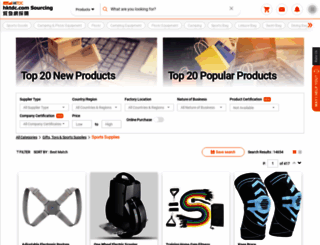 wholesale-sporting-goods.hktdc.com screenshot