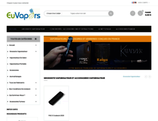 wholesale.euvapors.com screenshot
