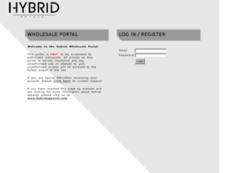 wholesale.hybridapparel.com screenshot