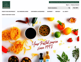 wholesale.oliveoilsource.com screenshot
