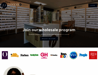 wholesale.peepers.com screenshot