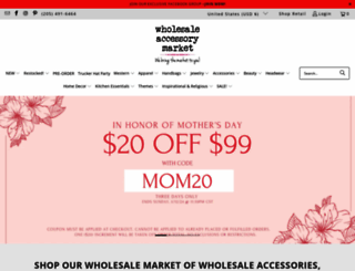 wholesaleaccessorymarket.com screenshot
