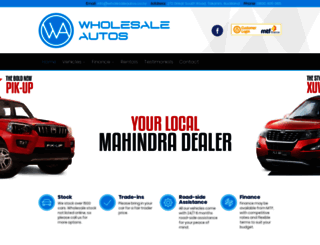 wholesaleautos.co.nz screenshot