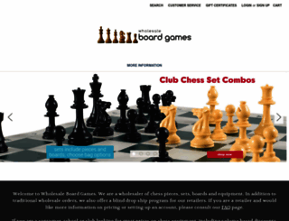 wholesaleboardgames.com screenshot