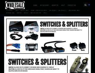wholesalecables.com screenshot