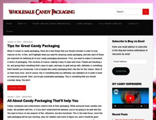 wholesalecandypackaging.com screenshot