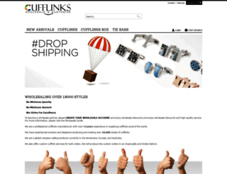 wholesalecufflinkschina.com screenshot