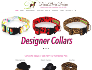 wholesaledesignerdogcollars.com screenshot