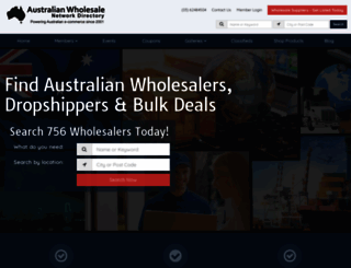 wholesaledirectory.com.au screenshot