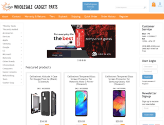 wholesalegadgetparts.com screenshot