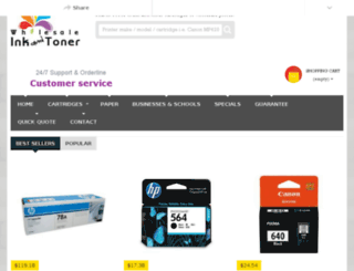 wholesaleinkandtoner.com.au screenshot