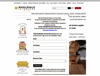 wholesaleinteriors.americommerce.com screenshot