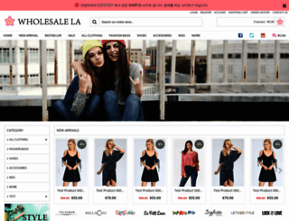 wholesalela.net screenshot