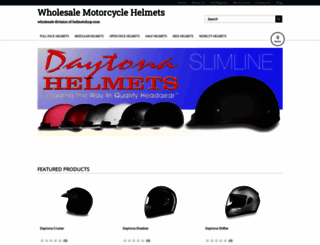 wholesalemotorcyclehelmets-com.3dcartstores.com screenshot
