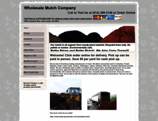 wholesalemulchcolumbus.com screenshot