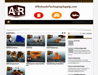 wholesalepackagingsupply.com screenshot