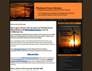 wholesalepowerbrokers.com screenshot