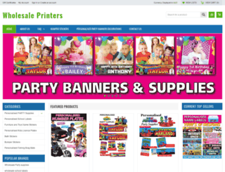 wholesaleprinters.com.au screenshot