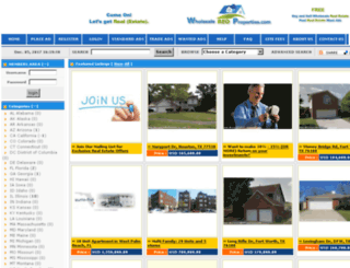 wholesalereoproperties.com screenshot