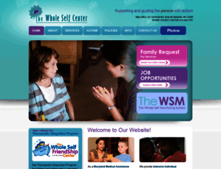 wholeselfcenter.com screenshot