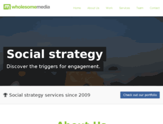 wholesomemedia.com.au screenshot