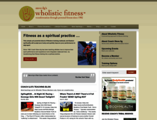 wholisticfitness.com screenshot