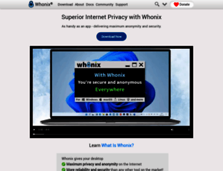whonix.org screenshot