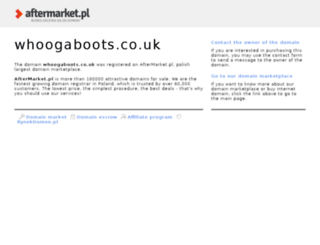 whoogaboots.co.uk screenshot
