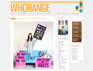 whorange.net screenshot