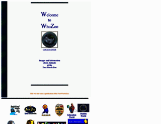 whozoo.org screenshot