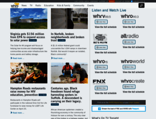 whro.org screenshot