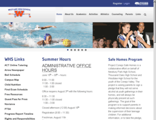 whswarriors.com screenshot