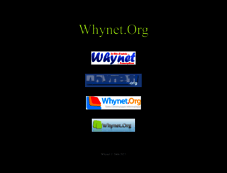 whynet.org screenshot