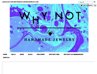 whynotjewelry.storenvy.com screenshot