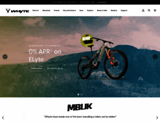 whytebikes.com screenshot