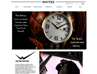 whyteswatches.com screenshot