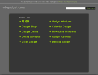 wi-gadget.com screenshot