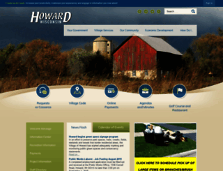 wi-howard.civicplus.com screenshot