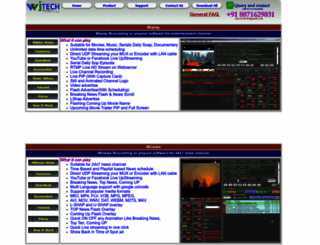 wicabletv.in screenshot