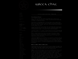 wicca-chat.com screenshot