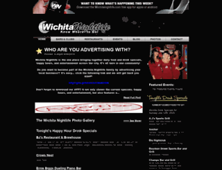 wichitanightlife.com screenshot