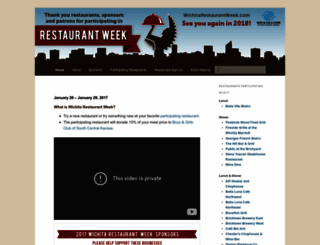 wichitarestaurantweek.wordpress.com screenshot