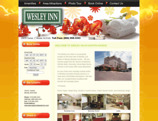 wichitawesleyinn.com screenshot