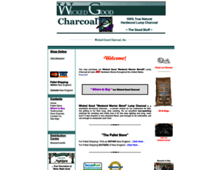 wickedgoodcharcoal.com screenshot