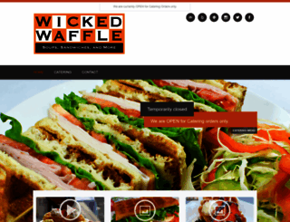 wickedwaffle.com screenshot