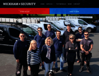wickhamsecurity.co.uk screenshot