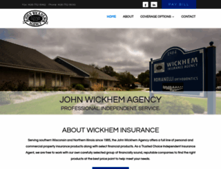 wickheminsurance.com screenshot